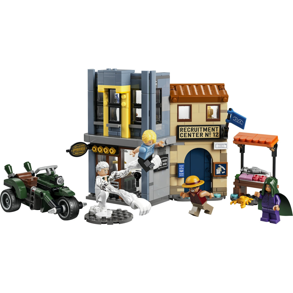 LEGO One Piece L'affrontement avec le capitaine Smoker (75642)