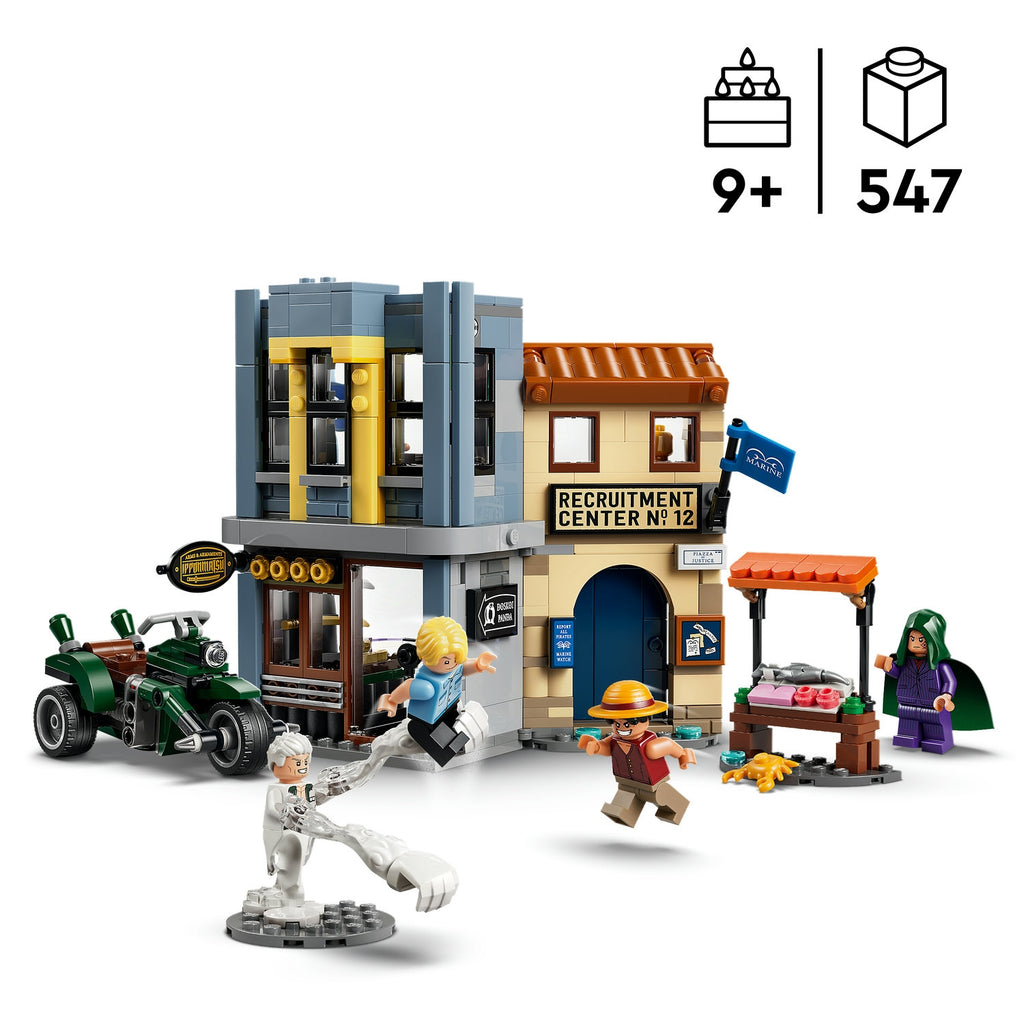 LEGO One Piece L'affrontement avec le capitaine Smoker (75642)