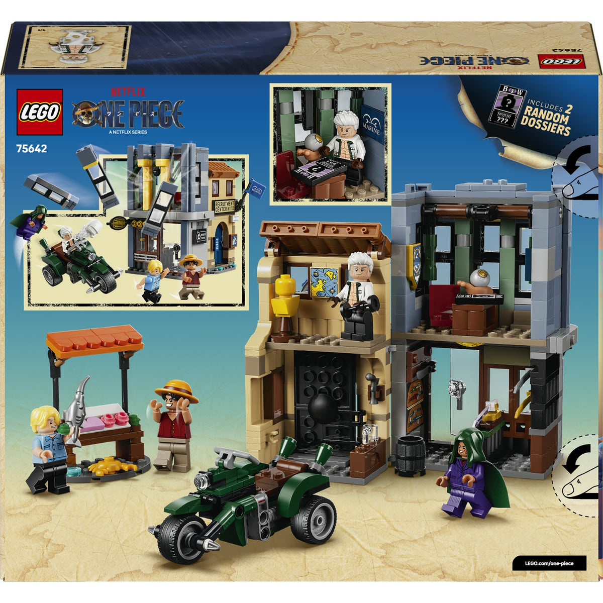 LEGO One Piece L'affrontement avec le capitaine Smoker (75642)