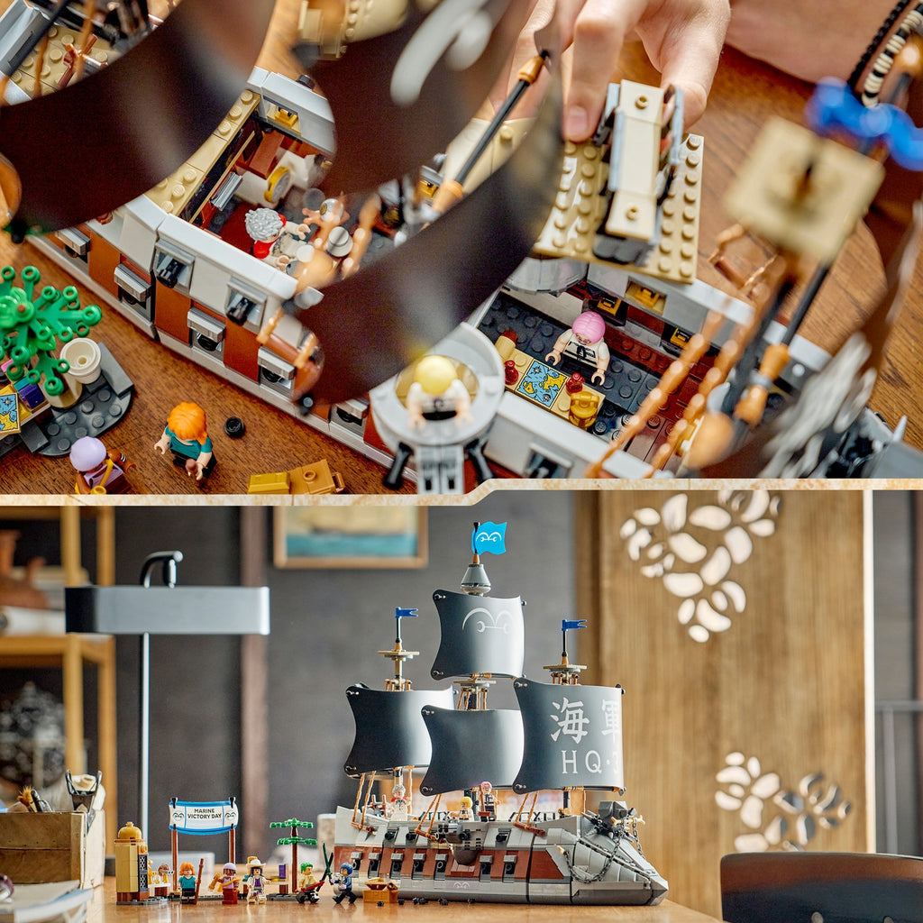 LEGO One Piece Le navire de la Marine de Garp (75646)