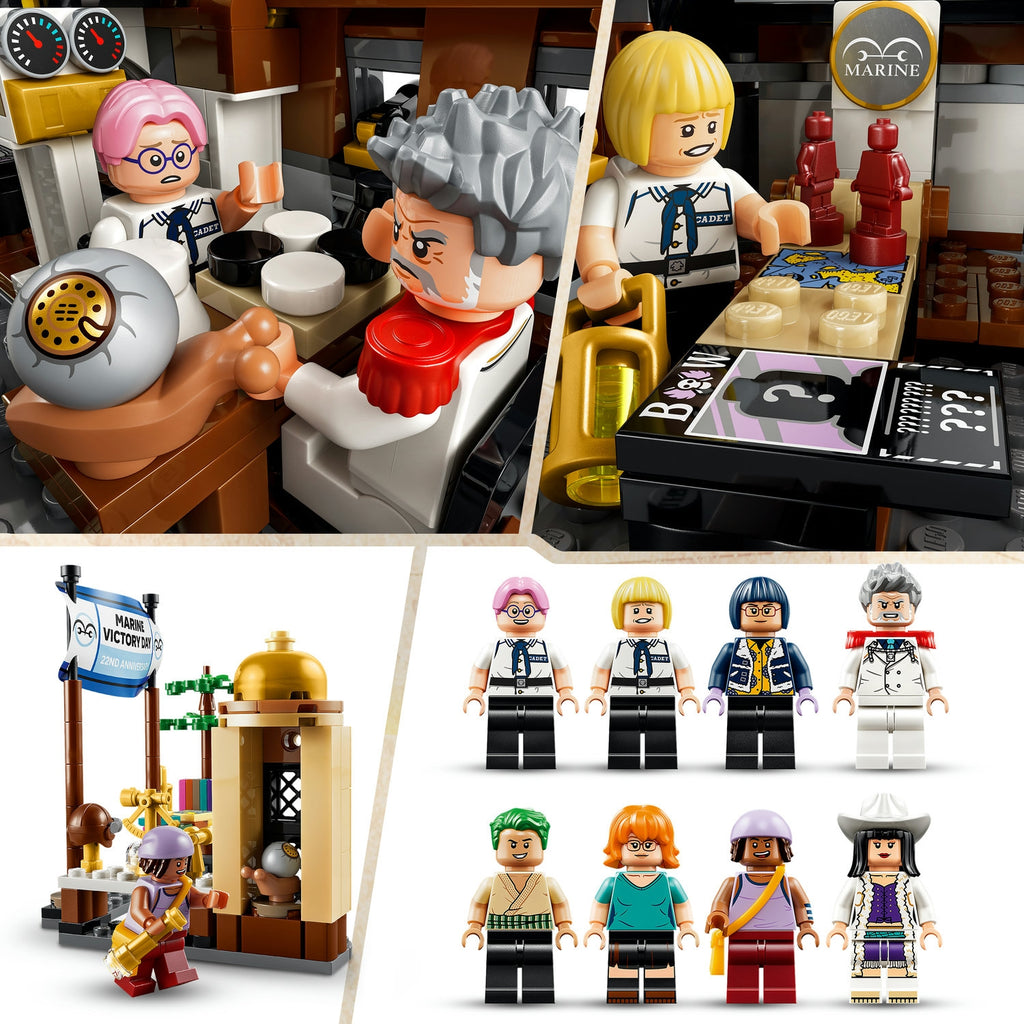 LEGO One Piece Le navire de la Marine de Garp (75646)