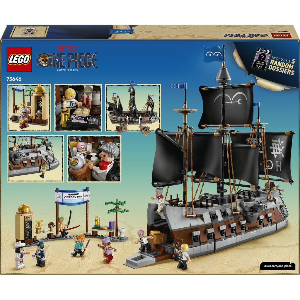 LEGO One Piece Le navire de la Marine de Garp (75646)