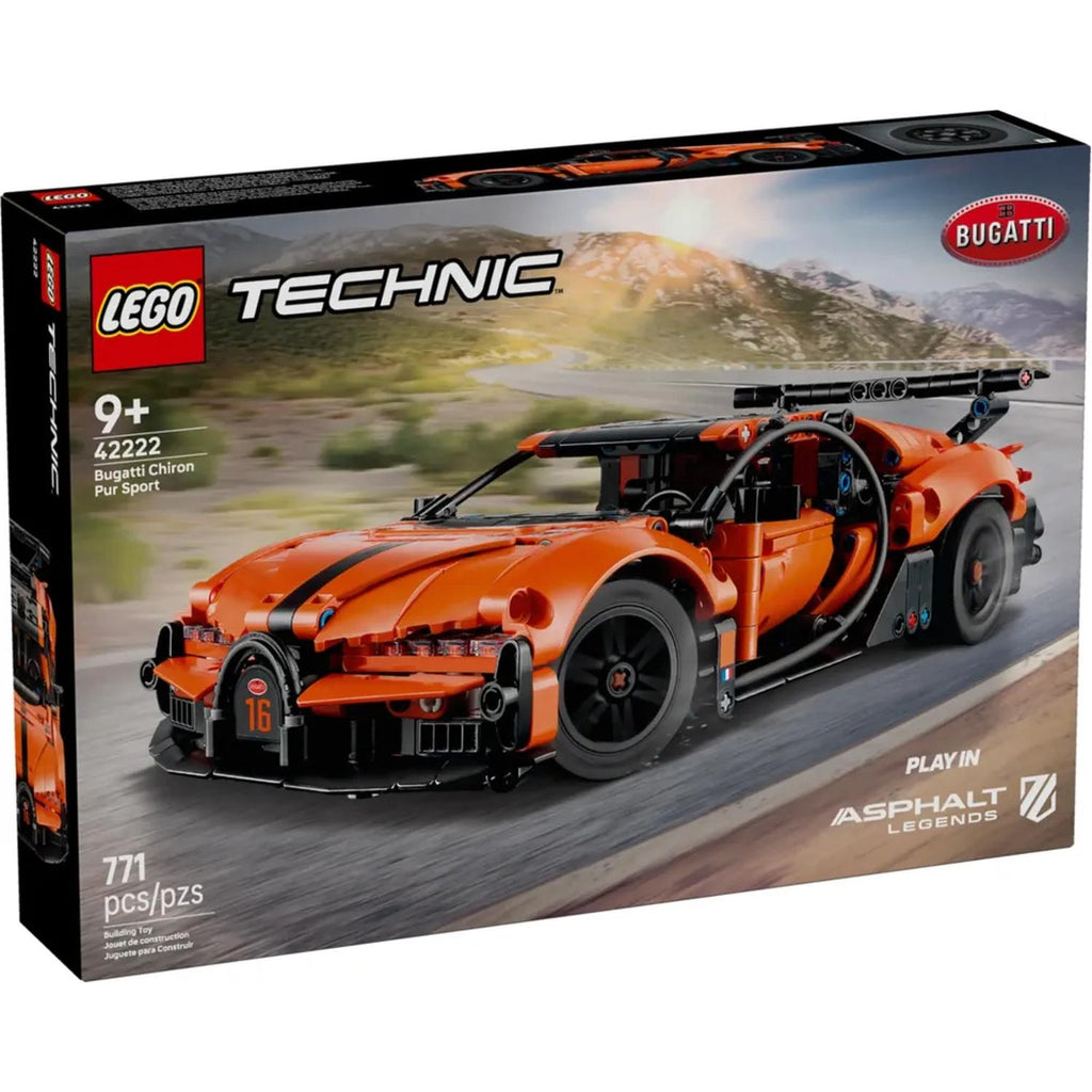 LEGO Technic Hypercar Bugatti Chiron Pur Sport 42222