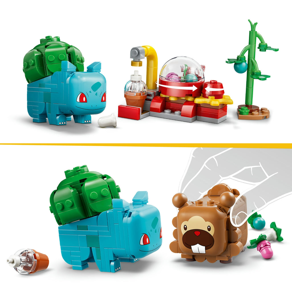LEGO Pokémon Smart Play Bulbizarre et Keunotor Délice de baies 72155