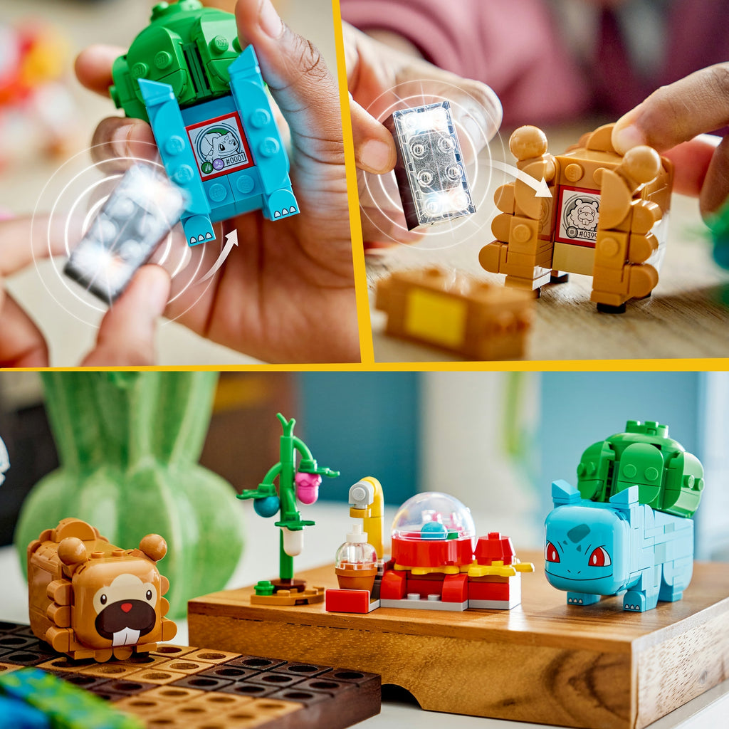 LEGO Pokémon Smart Play Bulbizarre et Keunotor Délice de baies 72155
