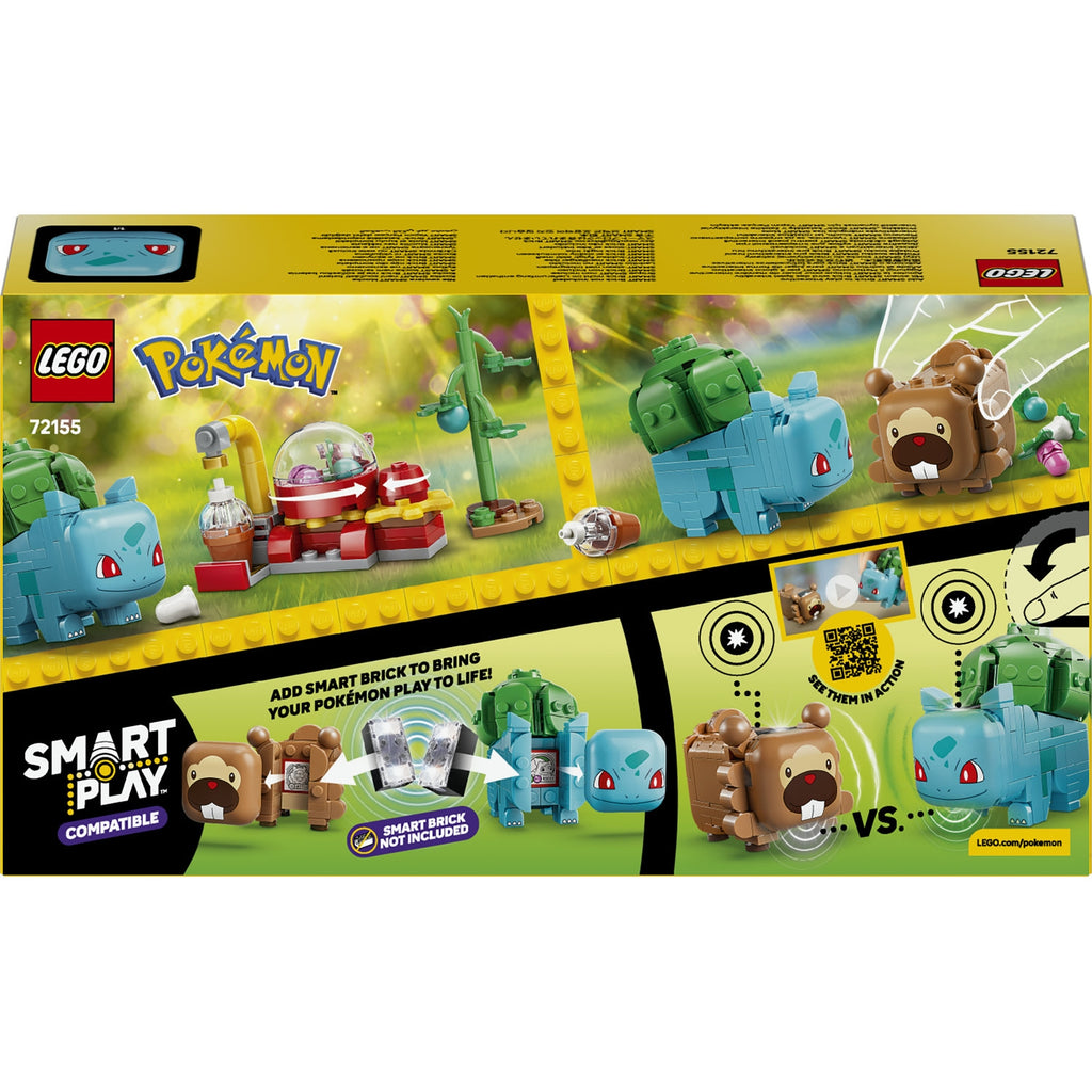 LEGO Pokémon Smart Play Bulbizarre et Keunotor Délice de baies 72155