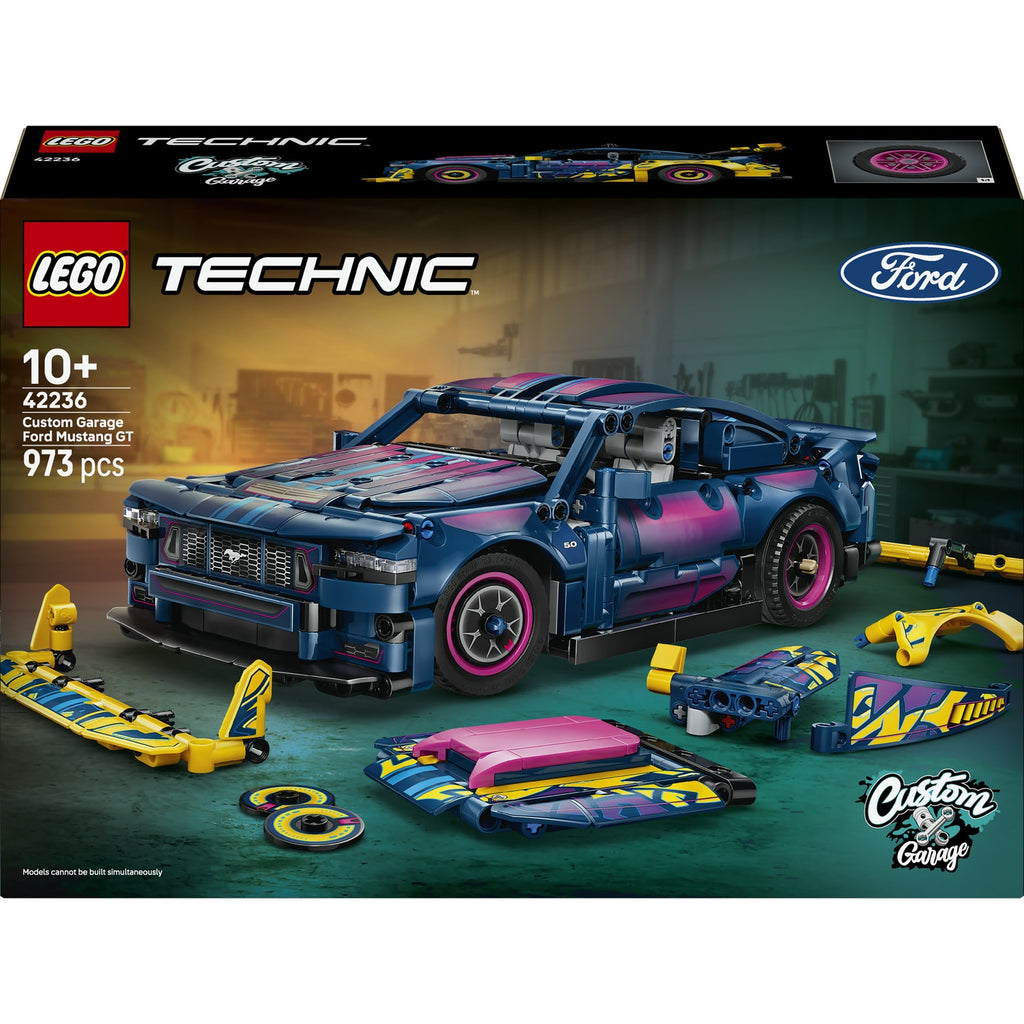 LEGO Technic Custom Garage Ford Mustang GT 42236