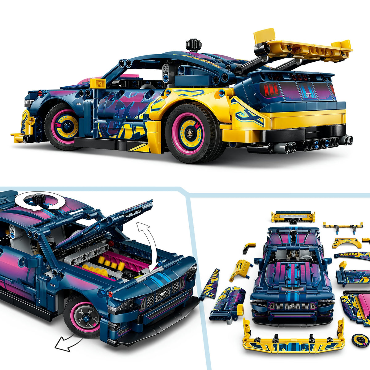 LEGO Technic Custom Garage Ford Mustang GT 42236