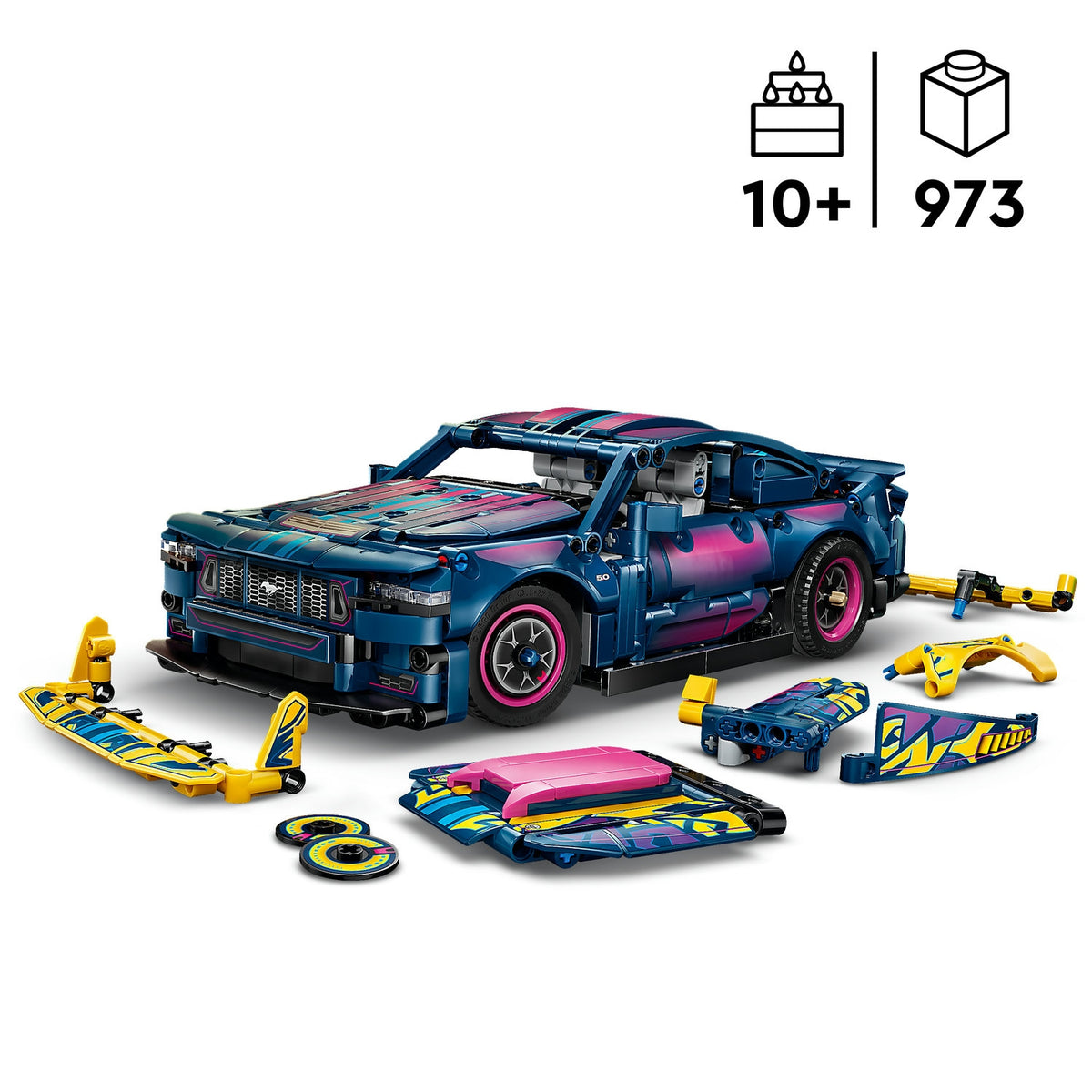 LEGO Technic Custom Garage Ford Mustang GT 42236