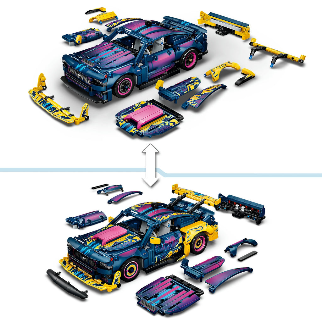 LEGO Technic Custom Garage Ford Mustang GT 42236