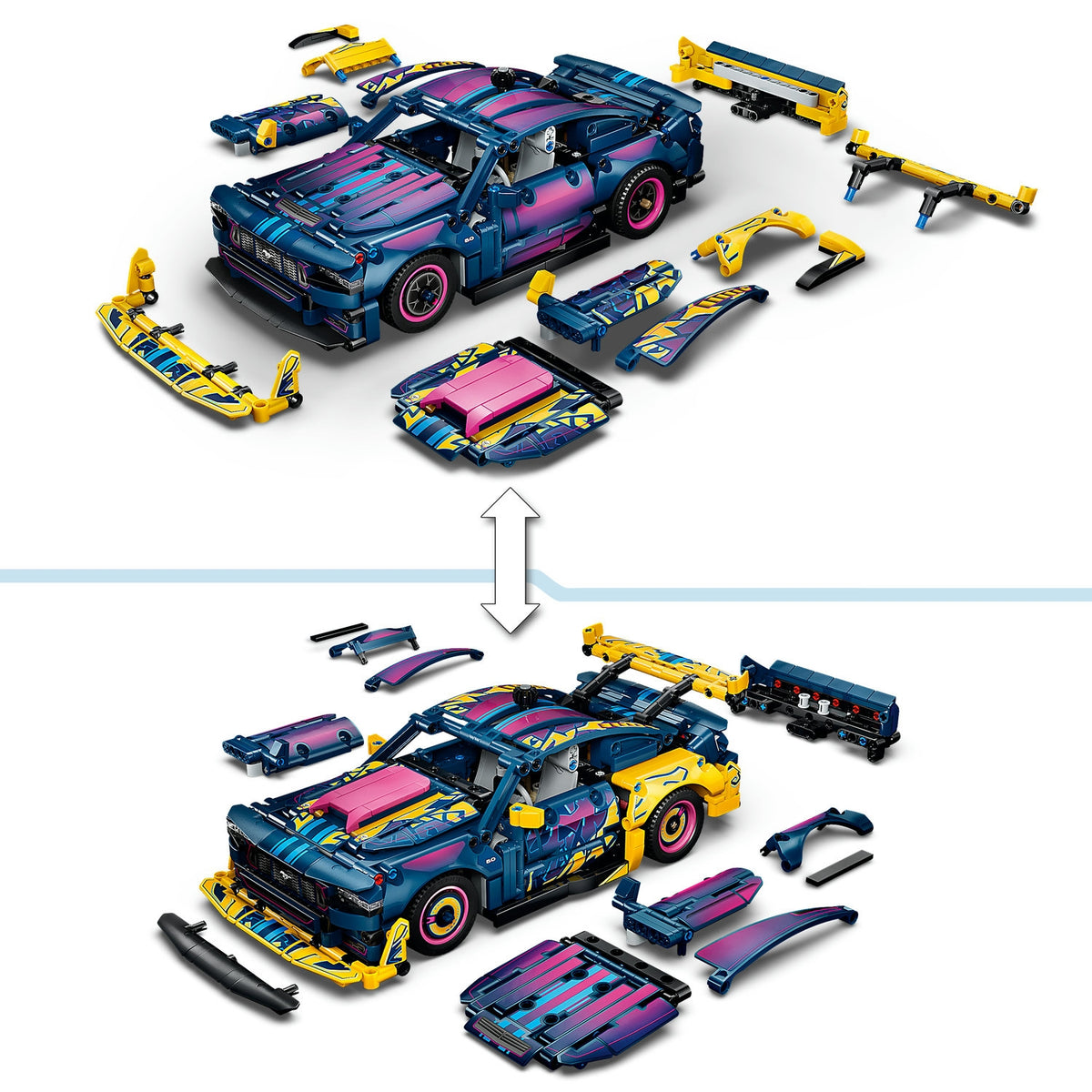 LEGO Technic Custom Garage Ford Mustang GT 42236
