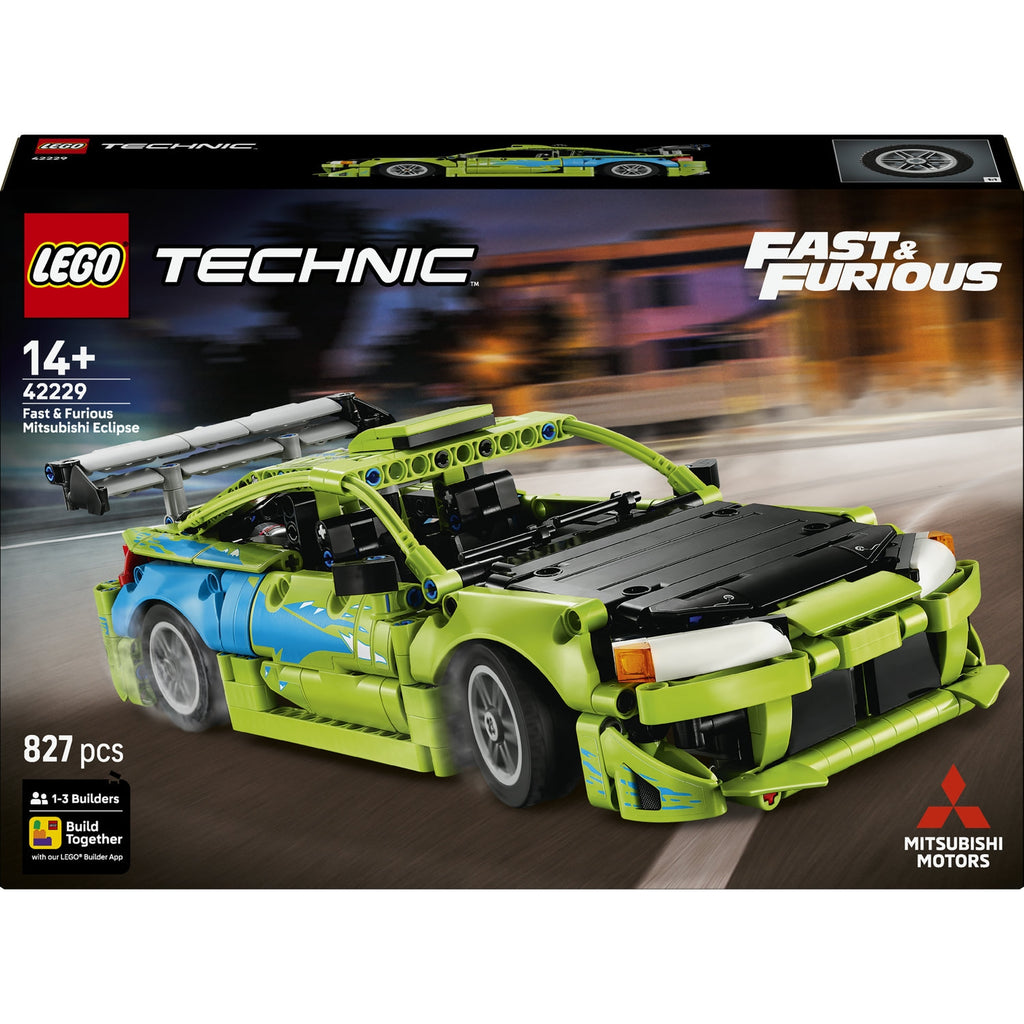 LEGO Technic Voiture Mitsubishi Eclipse de Fast and Furious (42229)