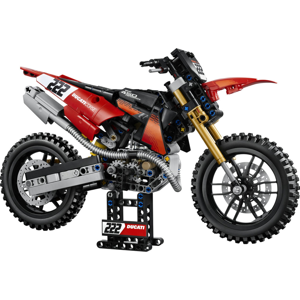 LEGO Technic La moto Ducati Desmo 450 MX Factory 42238