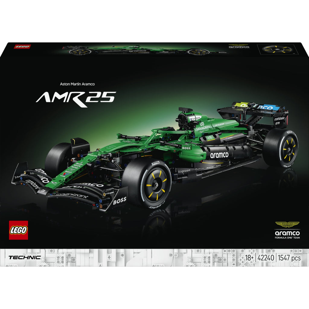 LEGO Technic Voiture Aston Martin Aramco AMR25 F1 (42240)