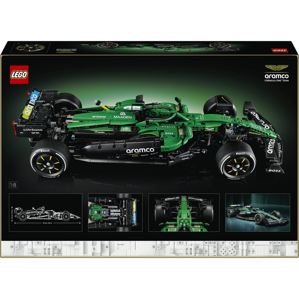 LEGO Technic Voiture Aston Martin Aramco AMR25 F1 (42240)