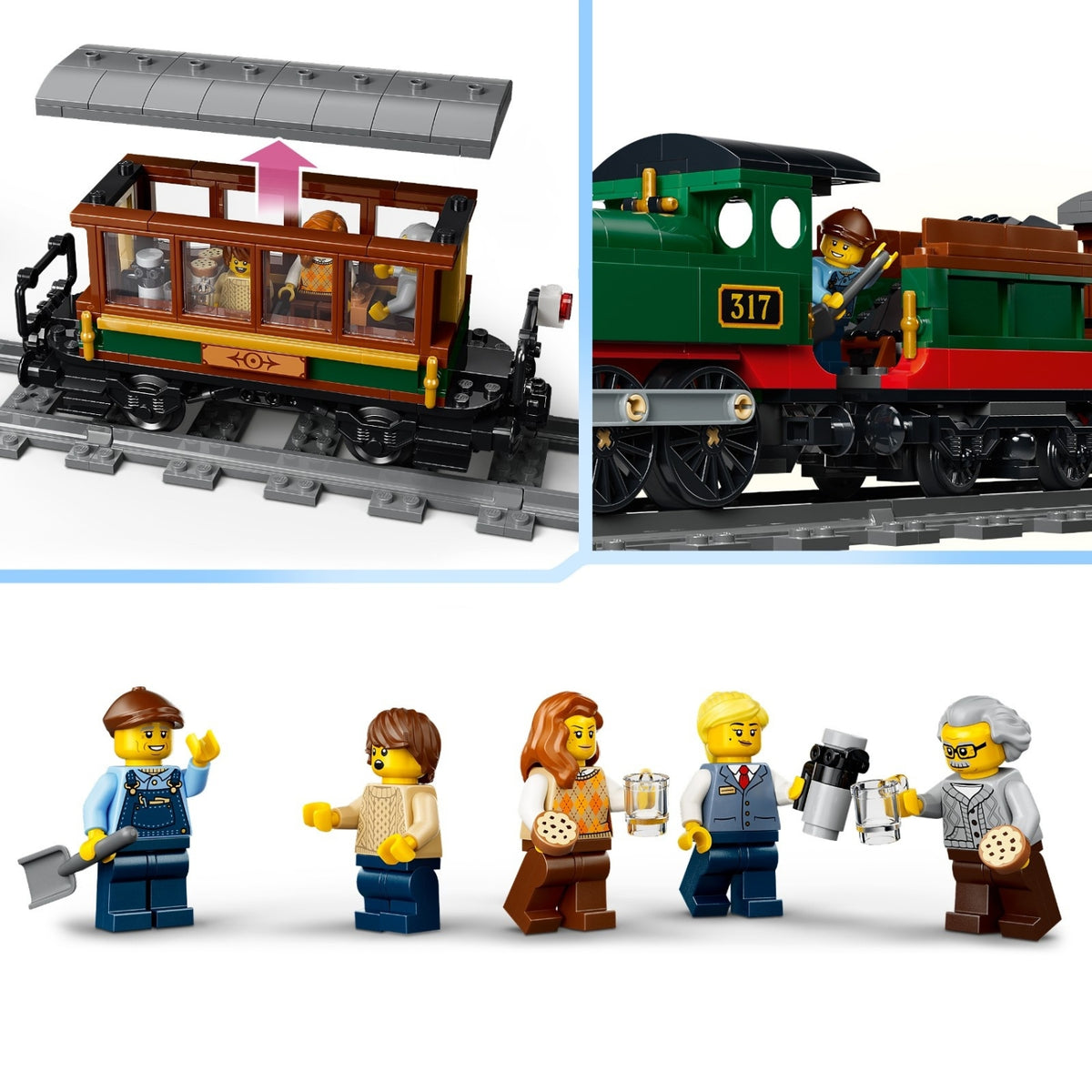 LEGO Le train à vapeur rétro LEGO City 60511