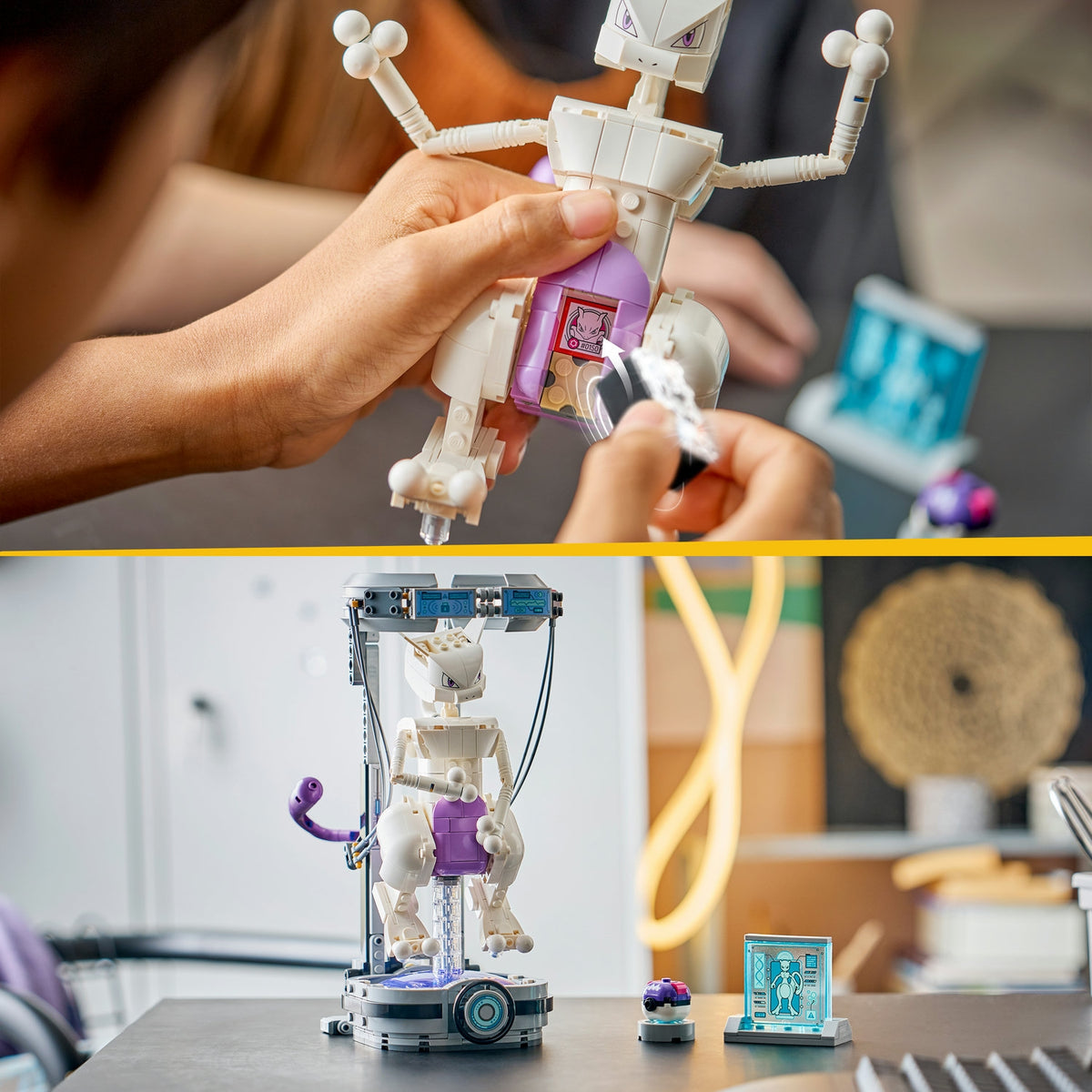 LEGO Pokémon Smart Play L'évasion du labo de Mewtwo 72163.0