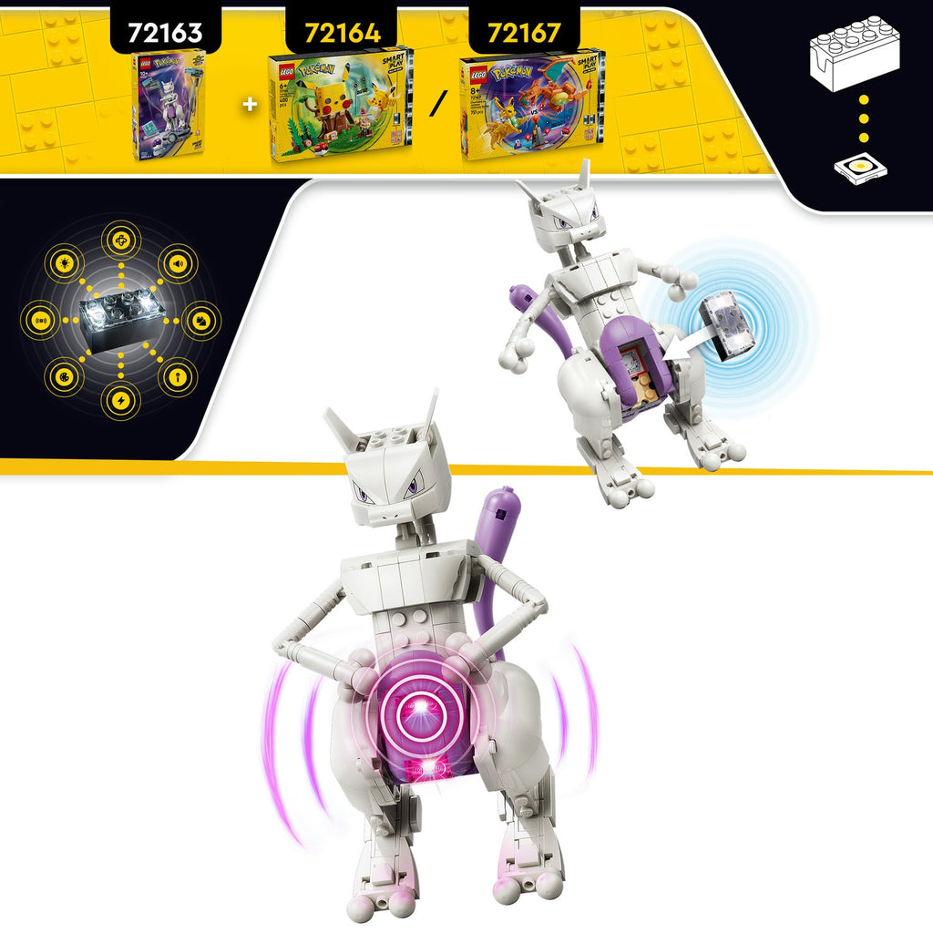 LEGO Pokémon Smart Play L'évasion du labo de Mewtwo 72163.0