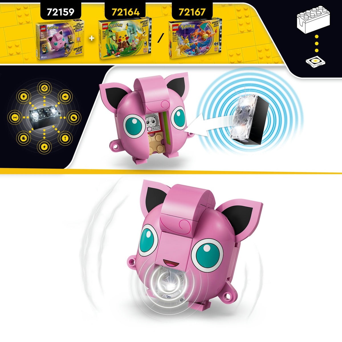 LEGO Pokémon Smart Play Le concert de Rondoudou 72159.0
