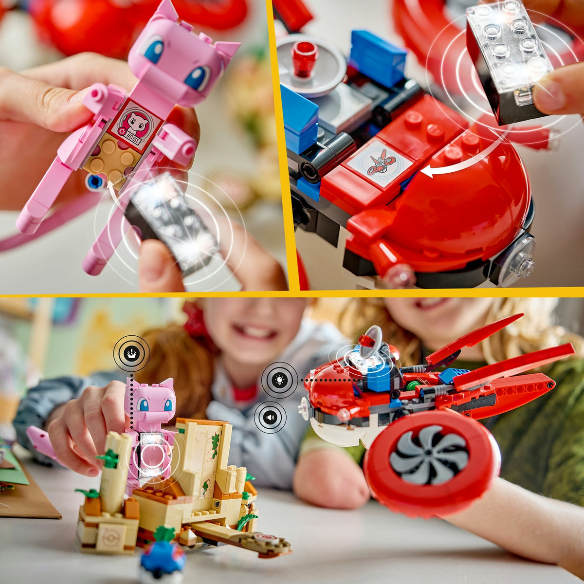 LEGO Pokémon Smart Play Mew fabuleux en drone 72161.0