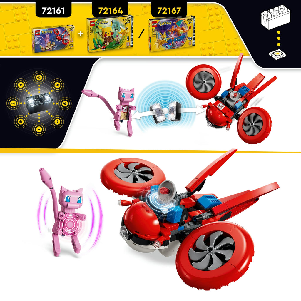 LEGO Pokémon Smart Play Mew fabuleux en drone 72161.0