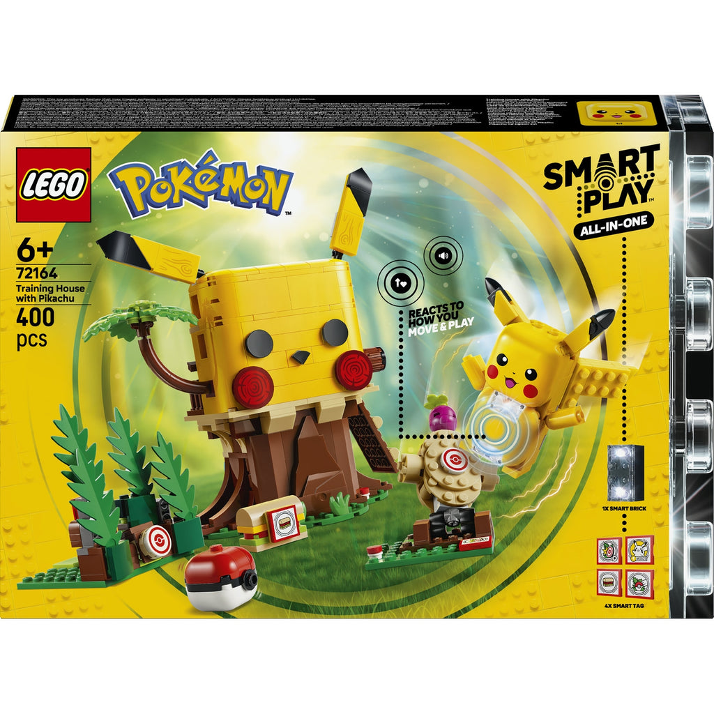 LEGO Pokémon Smart Play Pikachu et la cabane d'entraînement 72164