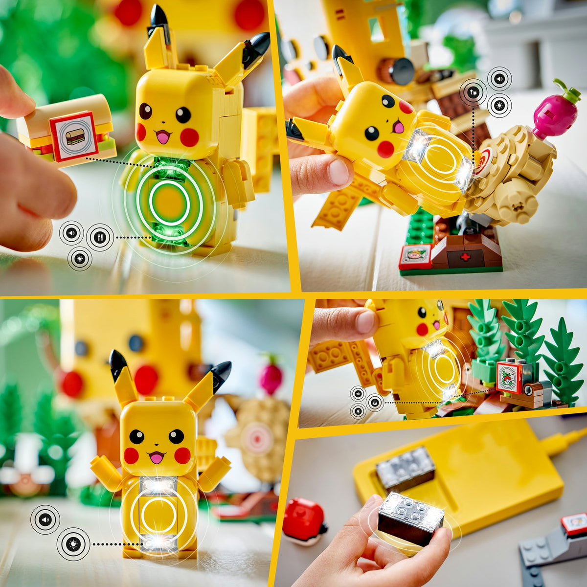 LEGO Pokémon Smart Play Pikachu et la cabane d'entraînement 72164