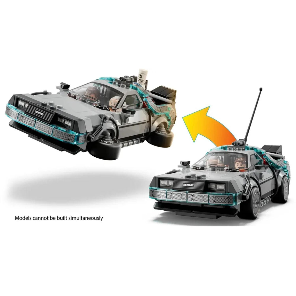 LEGO Speed Champions La Machine à Remonter le Temps de Retour vers le Futur 77256
