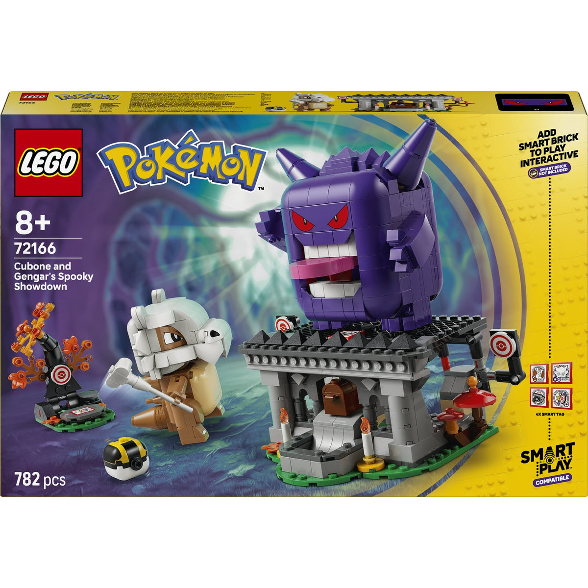 LEGO Pokémon Smart Play L'Effrayant affrontement d'Osselait et de Ectoplasma 72166