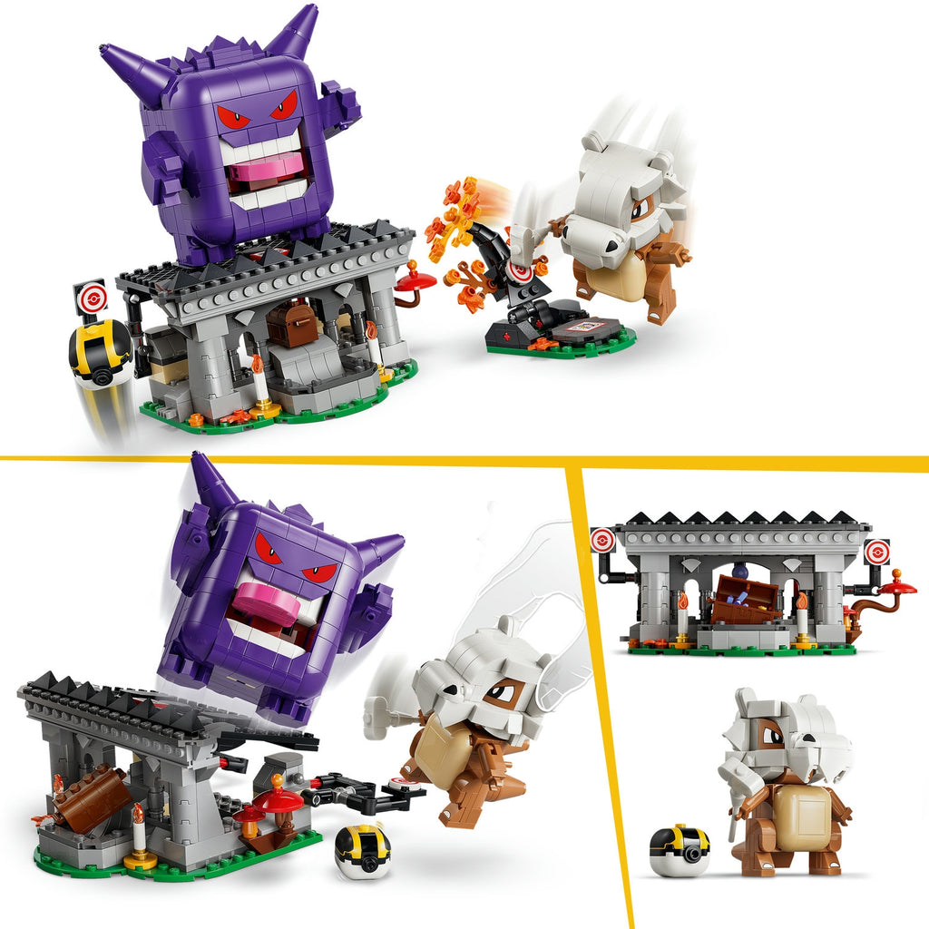 LEGO Pokémon Smart Play L'Effrayant affrontement d'Osselait et de Ectoplasma 72166