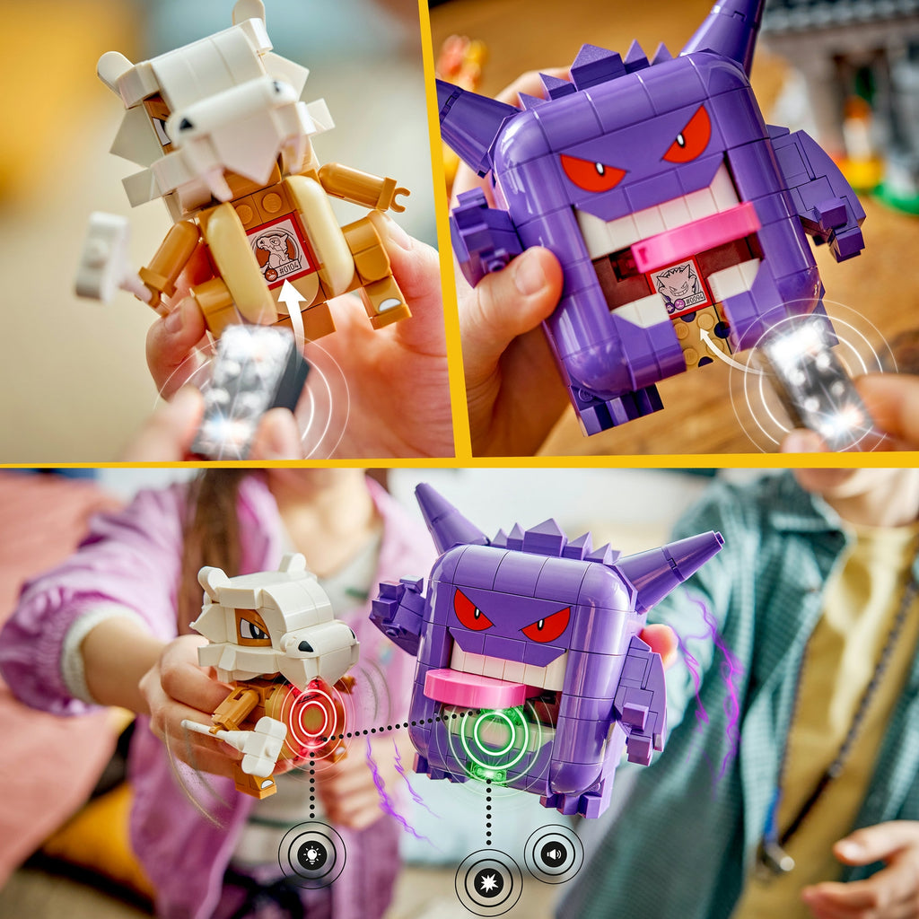 LEGO Pokémon Smart Play L'Effrayant affrontement d'Osselait et de Ectoplasma 72166
