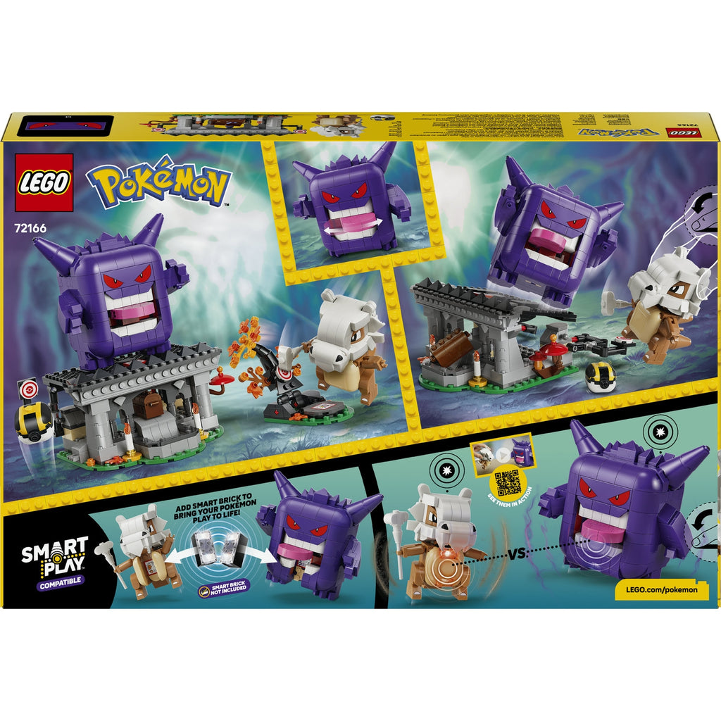 LEGO Pokémon Smart Play L'Effrayant affrontement d'Osselait et de Ectoplasma 72166