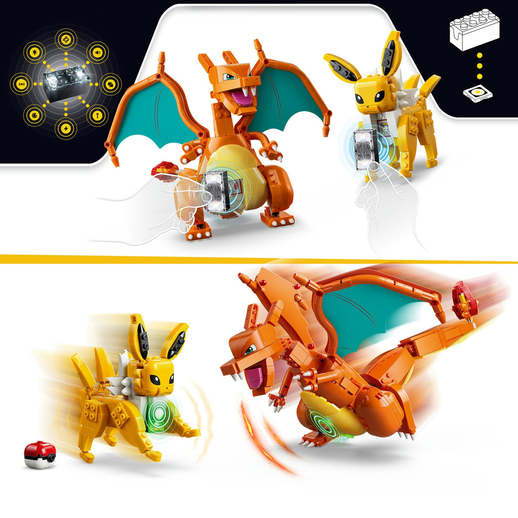 LEGO Pokémon Smart Play Le combat ultime entre Dracaufeu et Voltali 72167