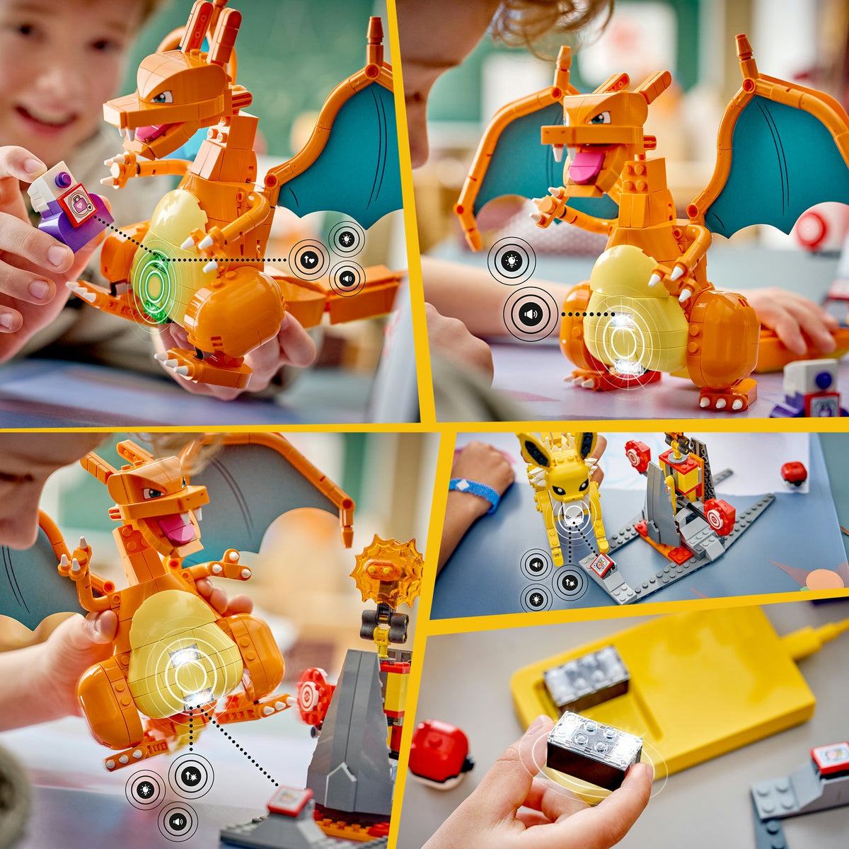 LEGO Pokémon Smart Play Le combat ultime entre Dracaufeu et Voltali 72167