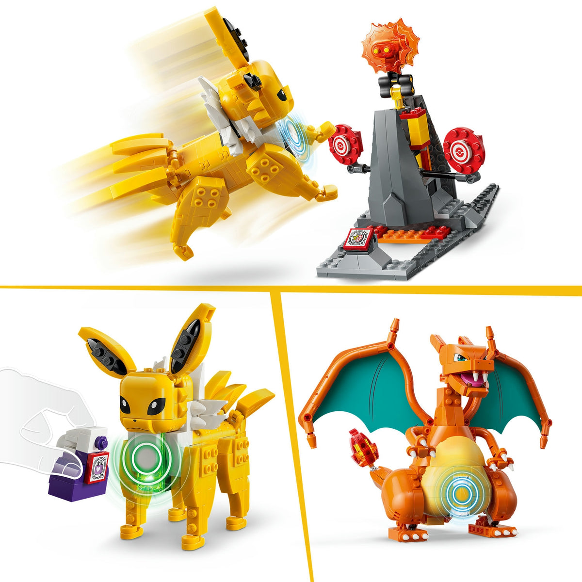 LEGO Pokémon Smart Play Le combat ultime entre Dracaufeu et Voltali 72167