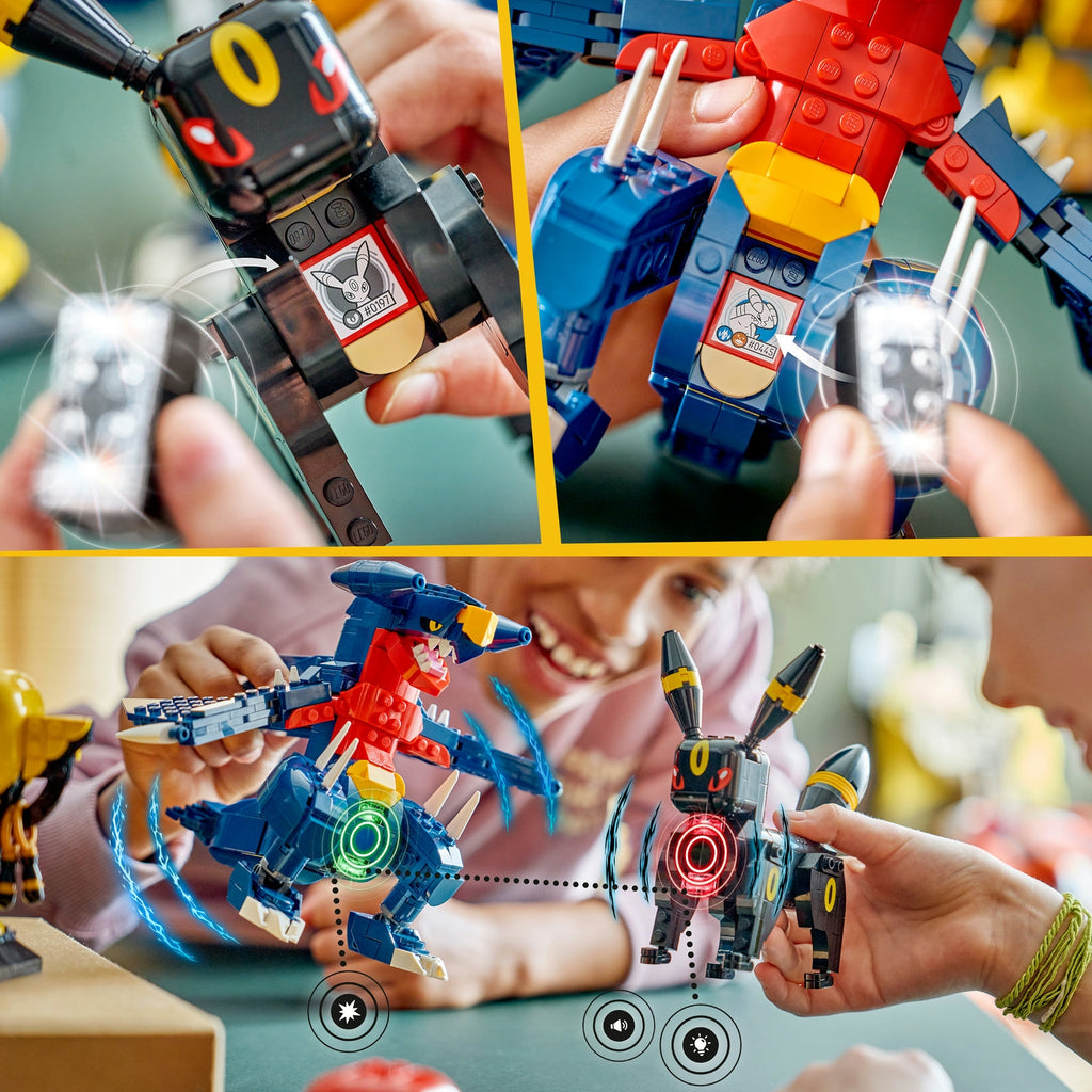 LEGO Pokémon Smart Play Le combat entre Noctali et Carchacrok 72165
