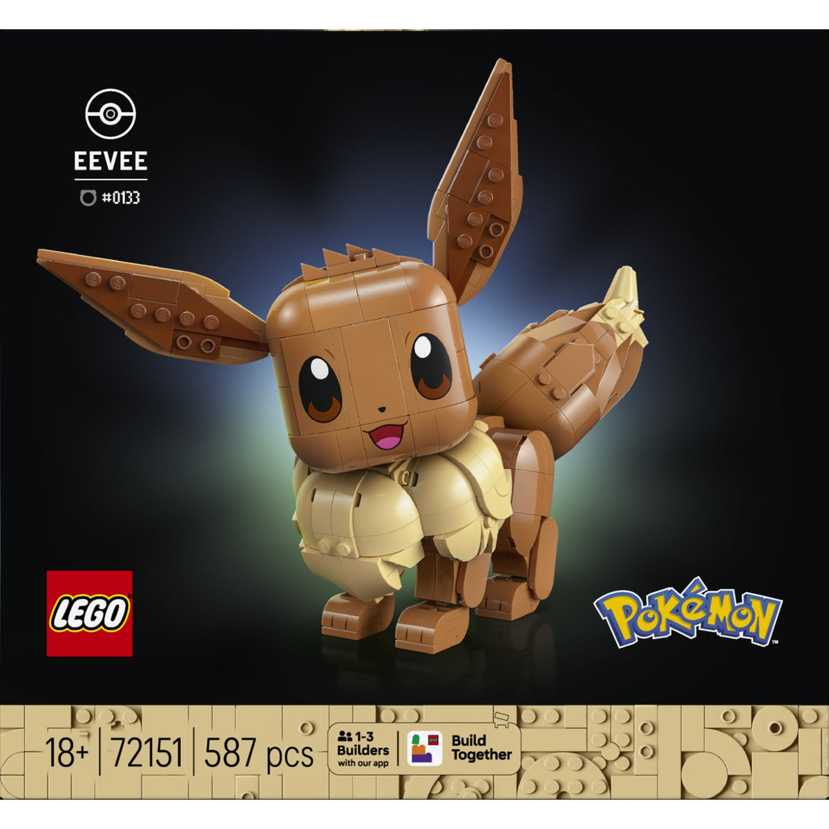 LEGO Pokemon Evoli 72151