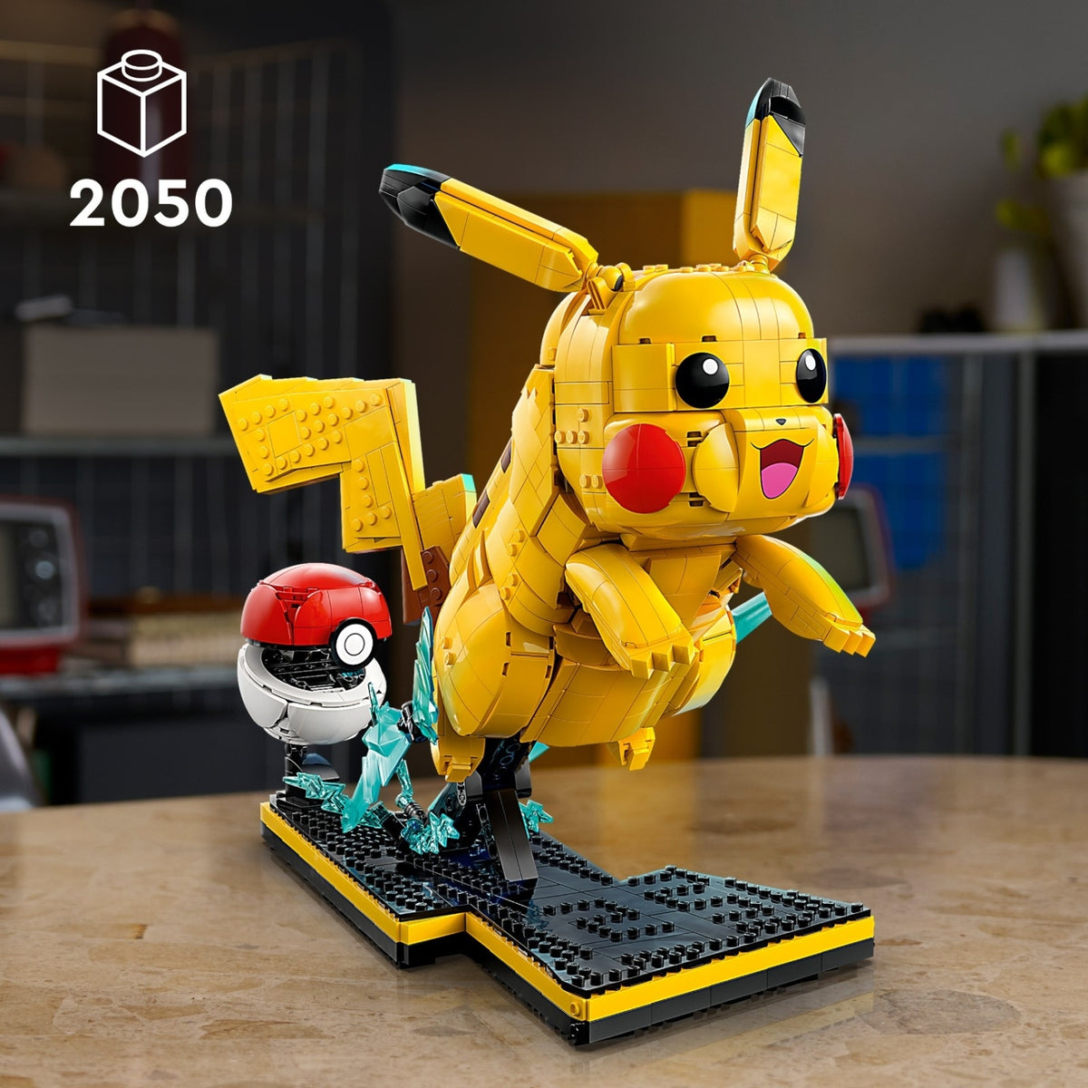 LEGO Pokémon Pikachu et Poké Ball 72152