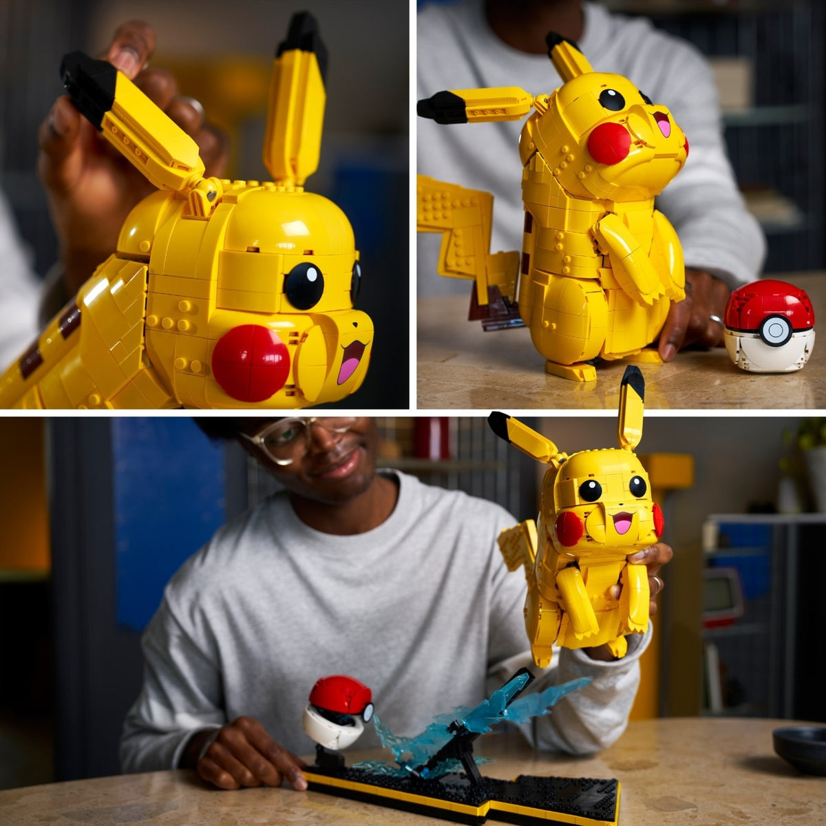 LEGO Pokémon Pikachu et Poké Ball 72152