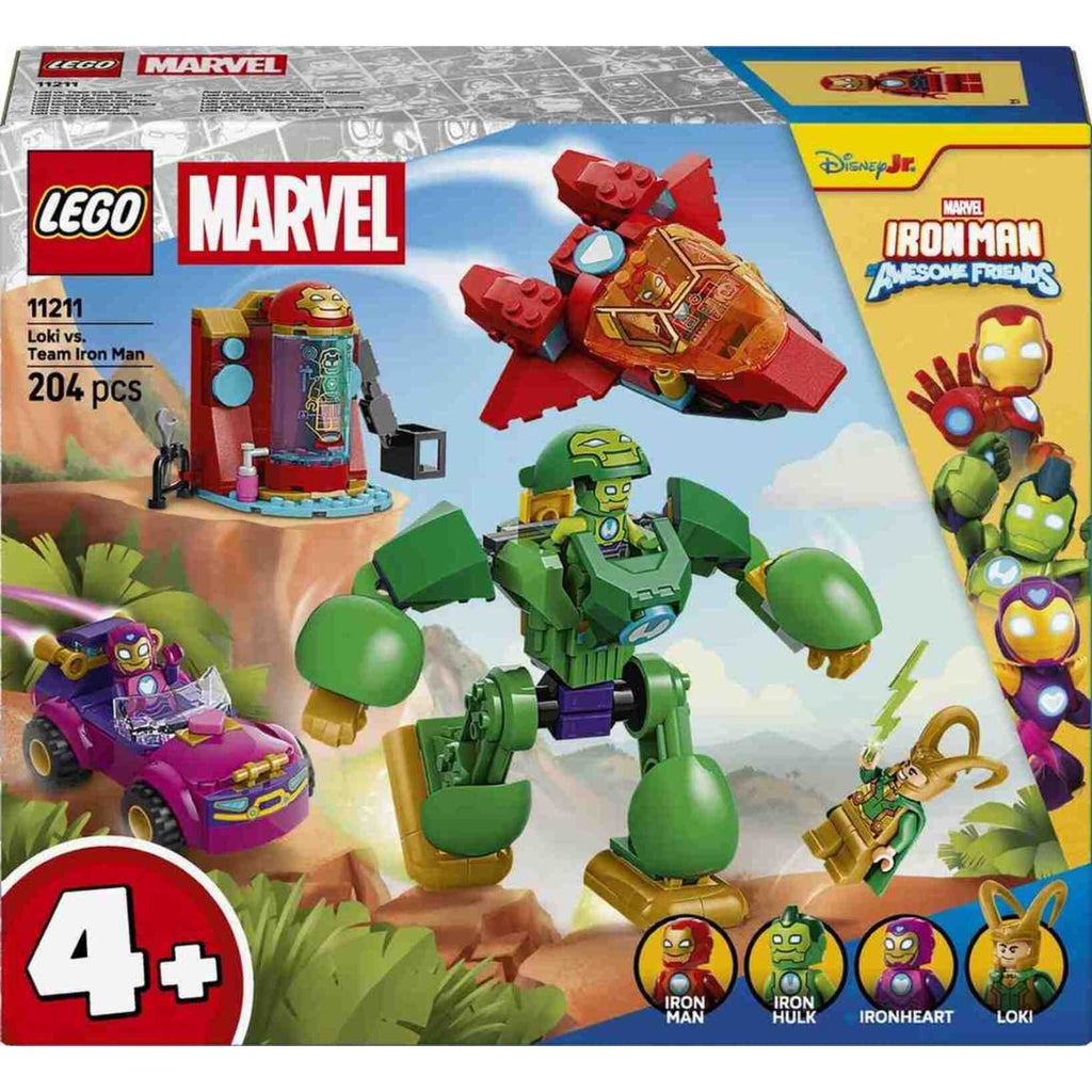LEGO Marvel Loki contre la Team Iron Man 11211.0