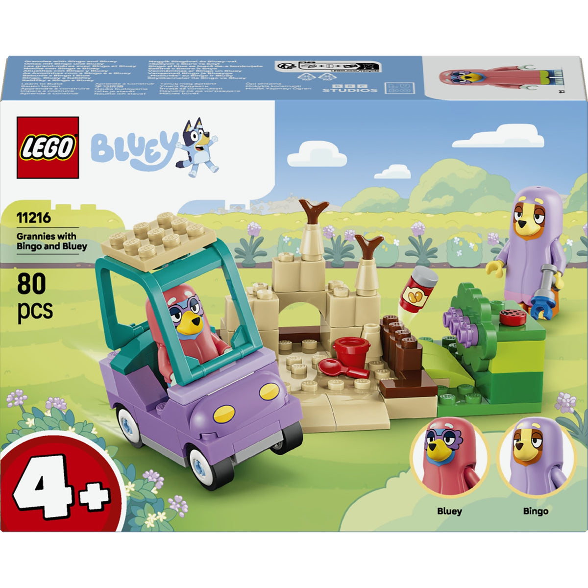 LEGO Bluey Les grand-mères avec Bingo et Bluey 11216.0