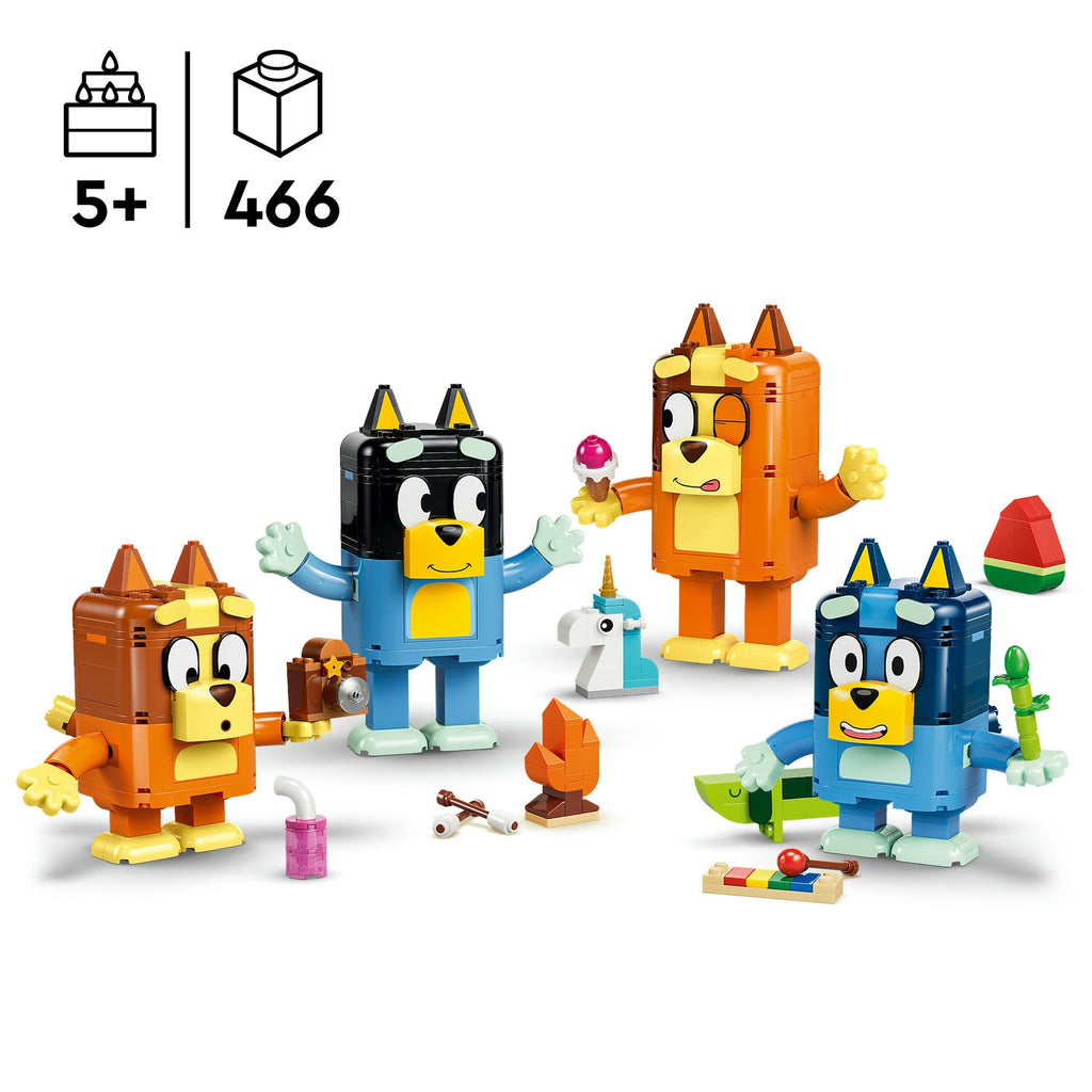 LEGO Bluey La famille de Bluey en briques 11217.0