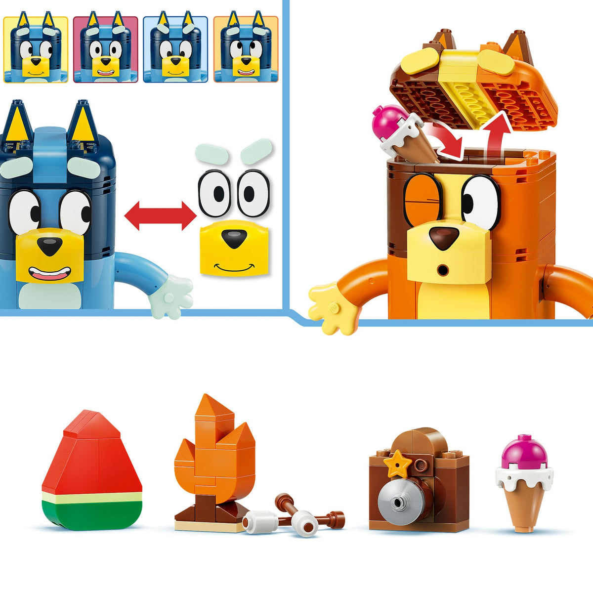 LEGO Bluey La famille de Bluey en briques 11217.0