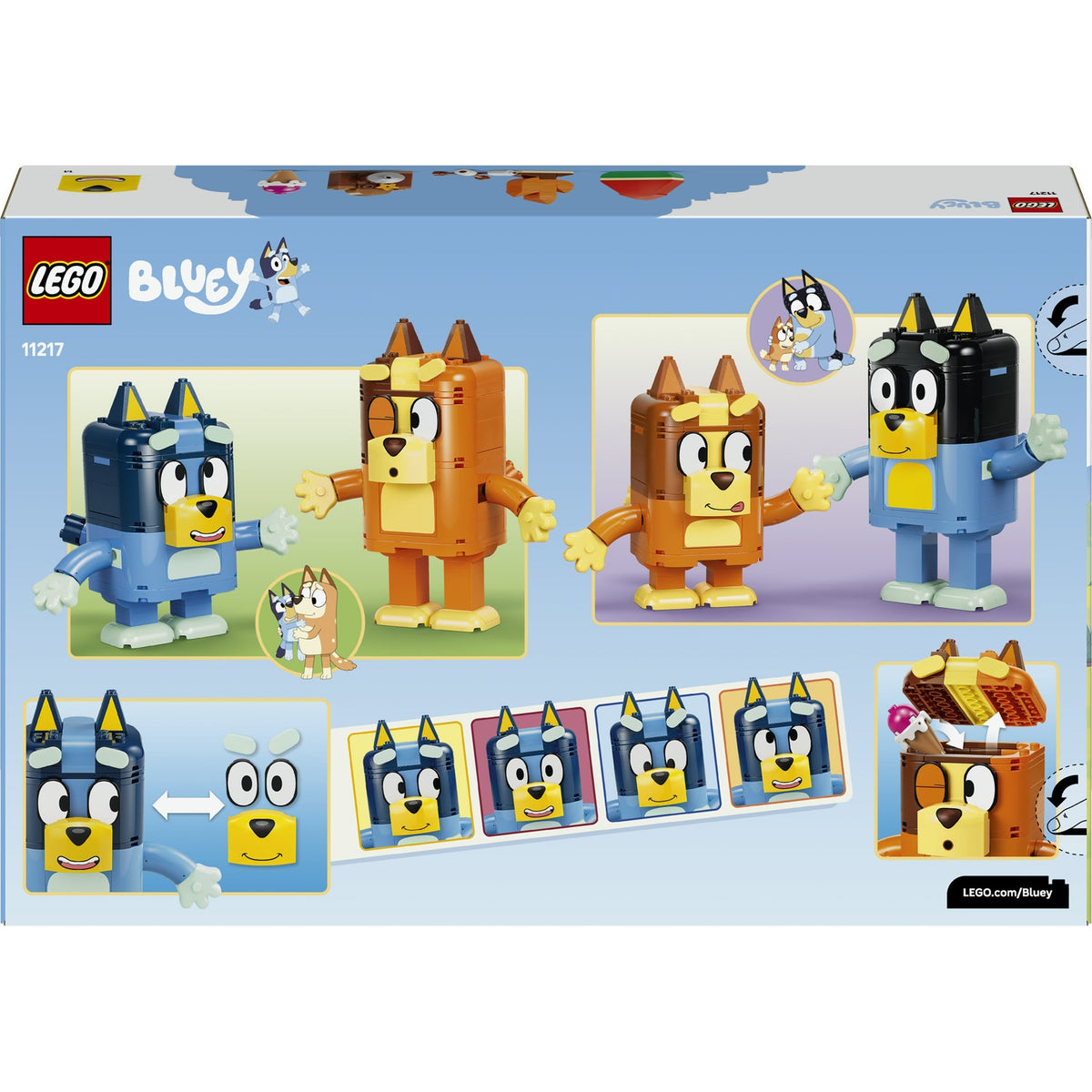 LEGO Bluey La famille de Bluey en briques 11217.0