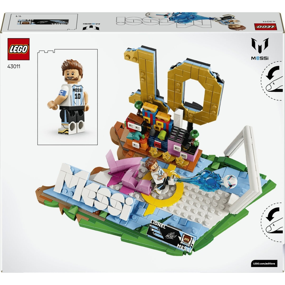 LEGO Editions Lionel Messi - Football Highlights 43011