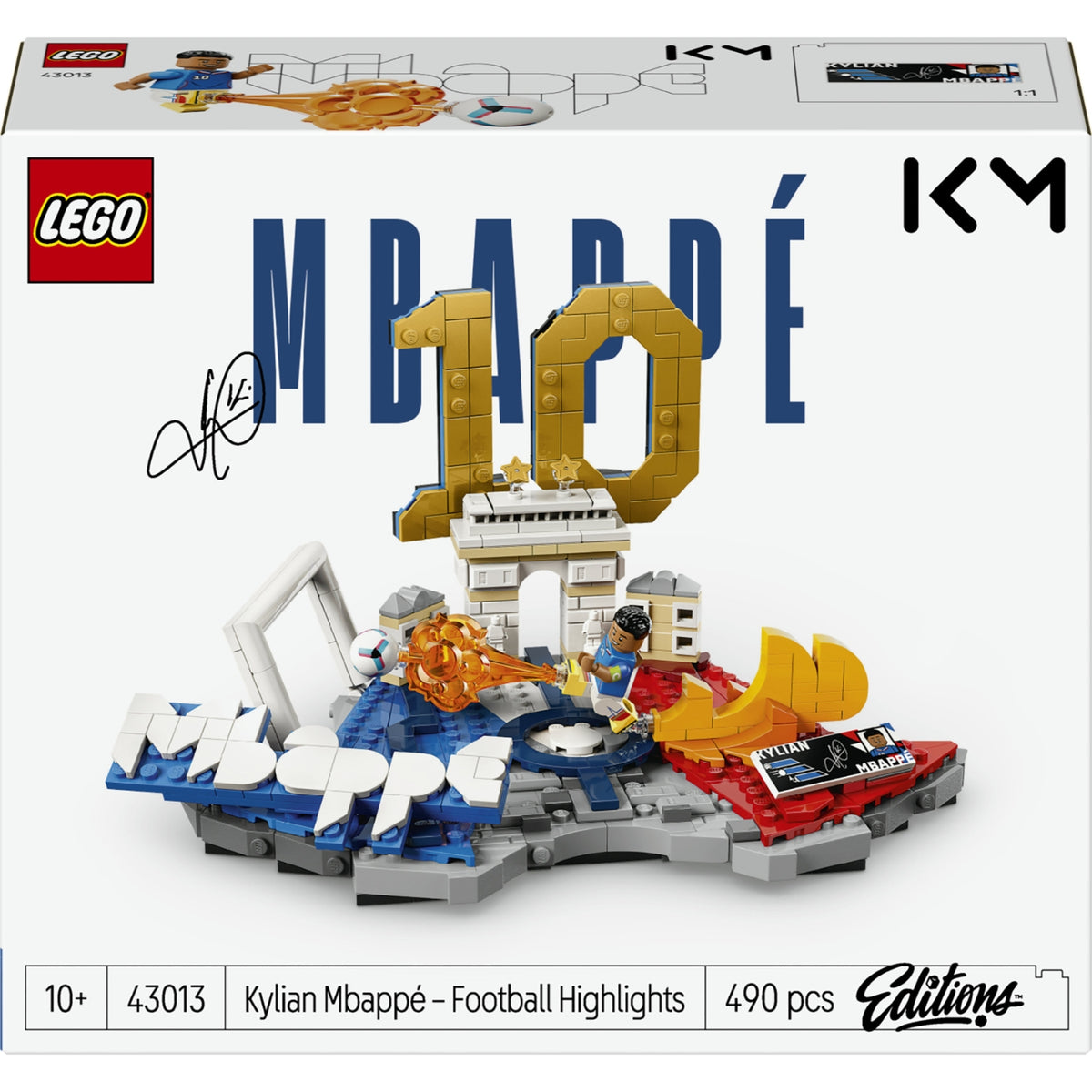 LEGO Editions Kylian Mbappé - Football Highlights 43013