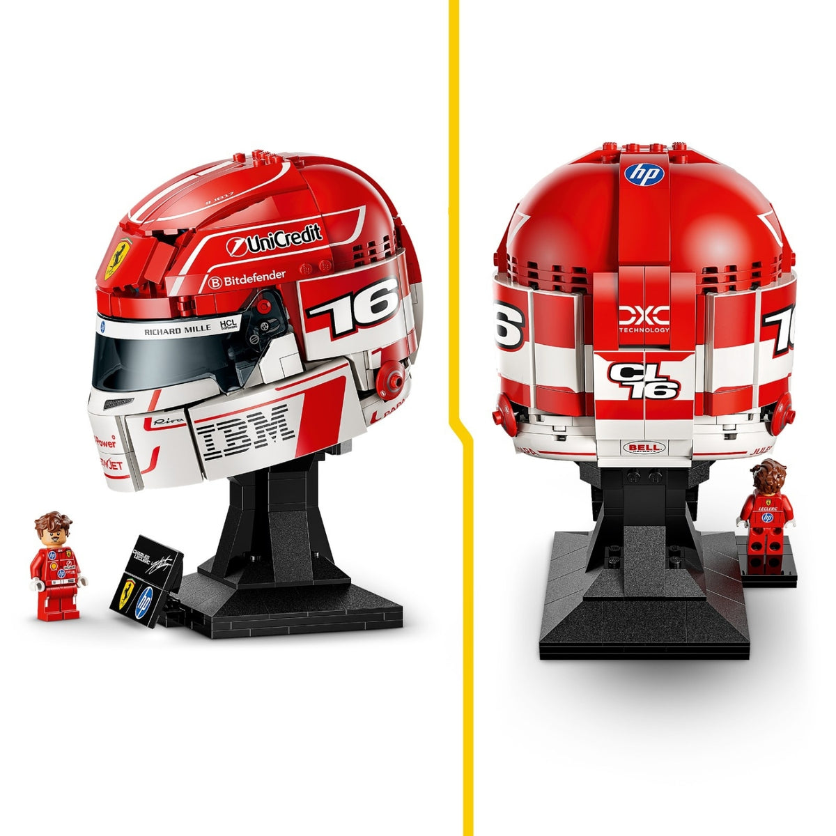 LEGO Editions Scuderia Ferrari HP Charles Leclerc Helmet 43014