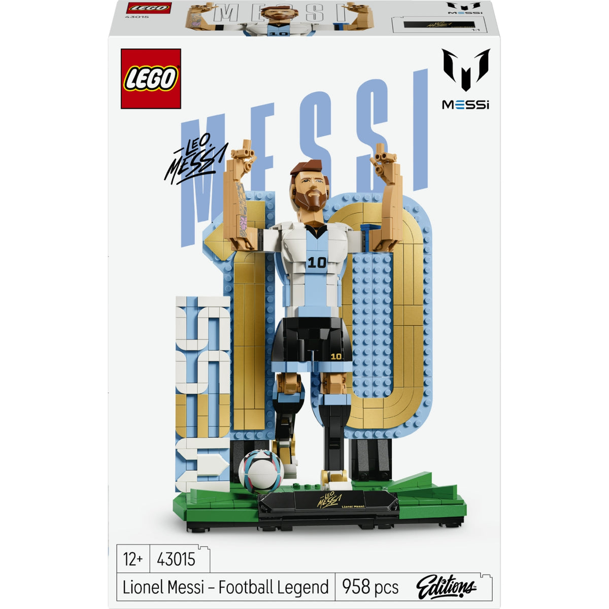 LEGO Editions Lionel Messi - Football Legend 43015