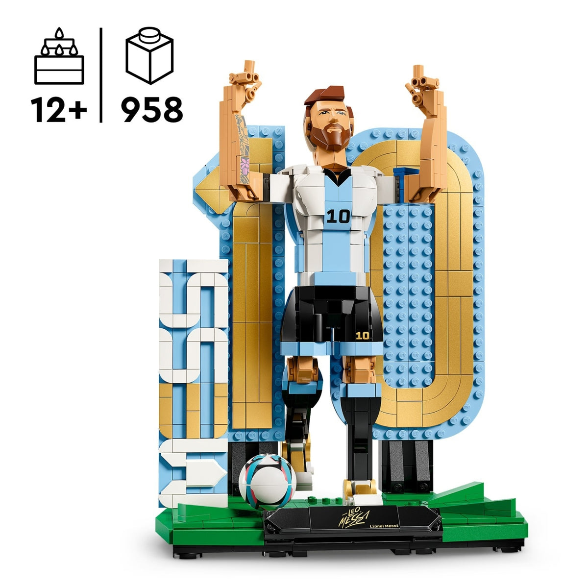LEGO Editions Lionel Messi - Football Legend 43015