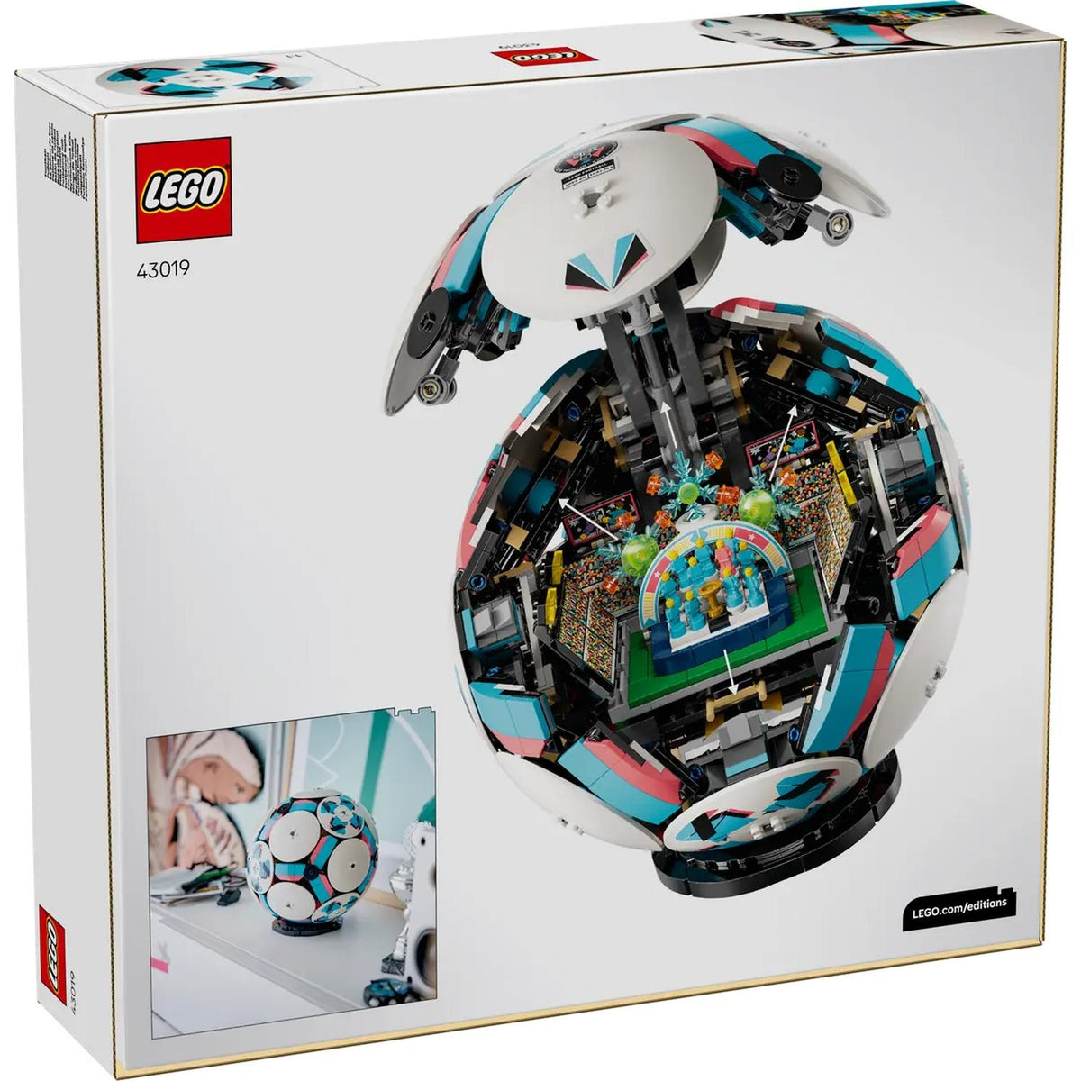 LEGO Editions Le ballon de foot 43019